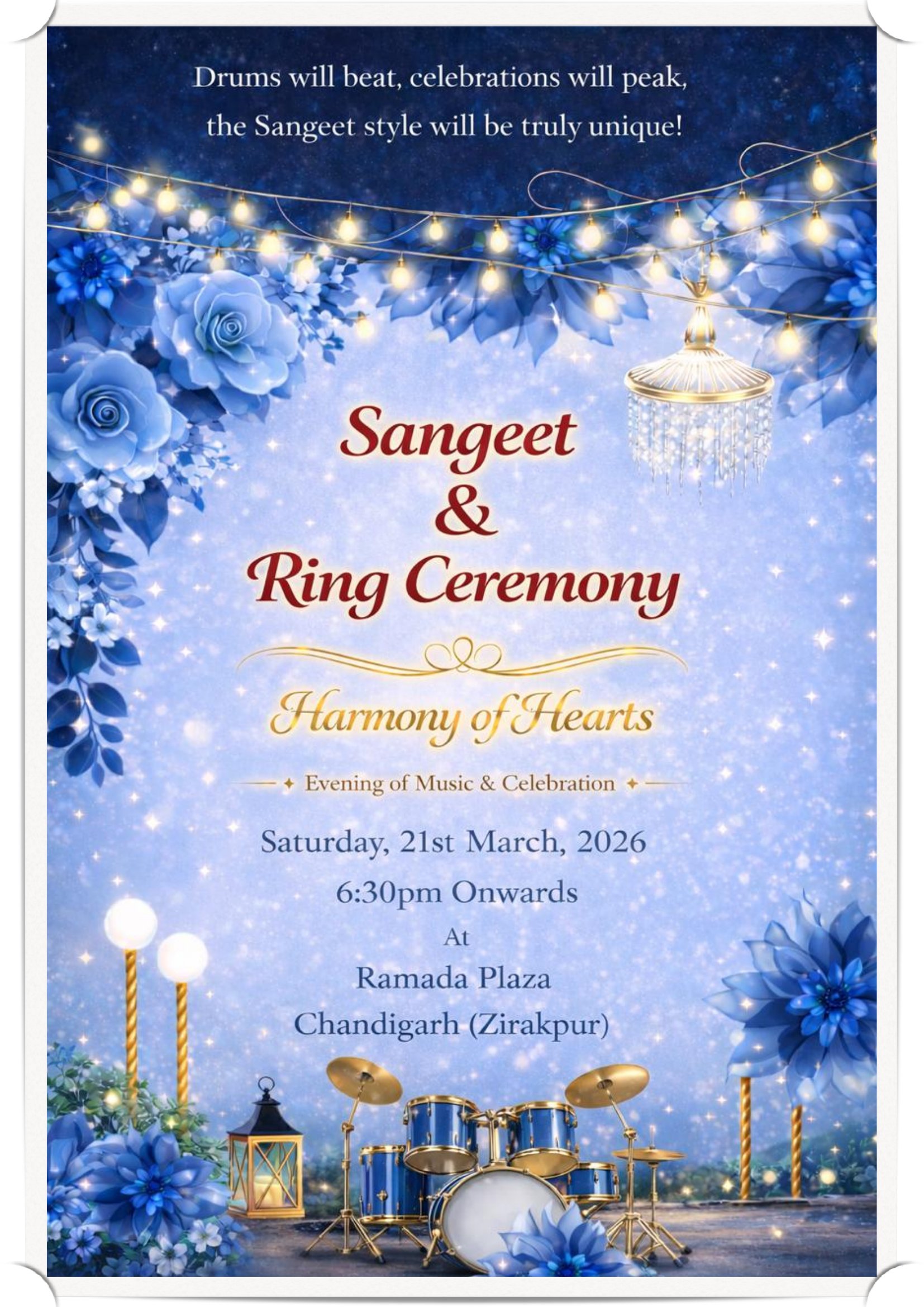 Sangeet & Ring Ceremony